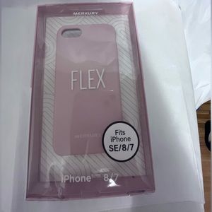 IPhone SE 8/7  Flex Phone Case Salmon Pink NIC